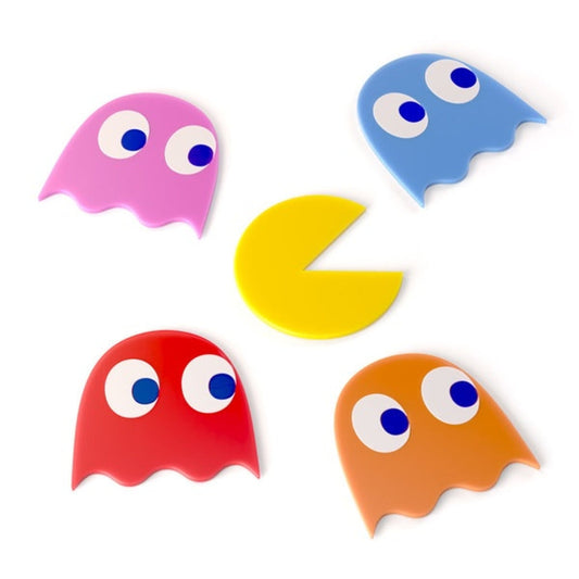 Sous-verres Pac-Man