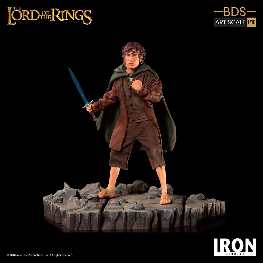 Statue Frodo – Der Herr der Ringe – BDS Art Scale 1/10 – Die Gefährten
