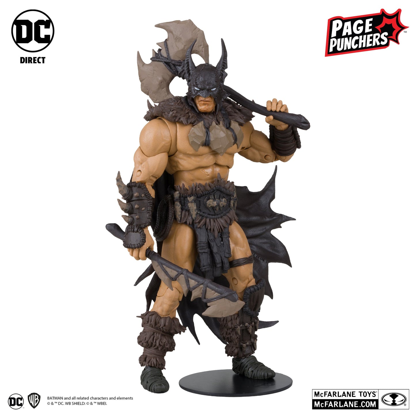 Batman-Figur mit Comic-Batman: Kampf gegen die Eiskönigin (Page Punchers)