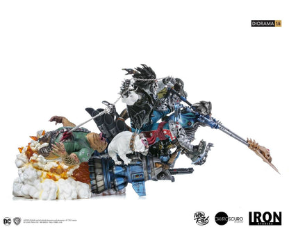 Statue Lobo 1/6 Diorama - Von Ivan Reis - DC Comics