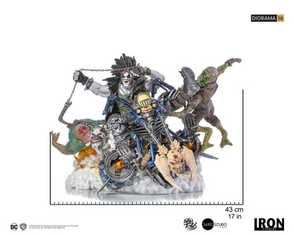 Statue Lobo 1/6 Diorama - Von Ivan Reis - DC Comics