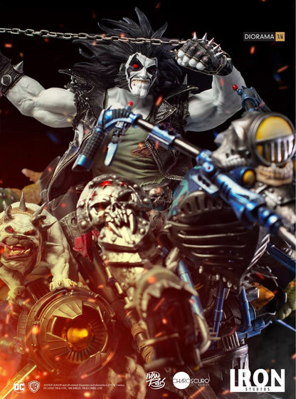 Lobo 1/6 Diorama Statue - By Ivan Reis - DC Comics