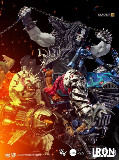 Lobo 1/6 Diorama Statue - By Ivan Reis - DC Comics