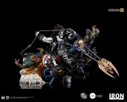 Statue Lobo 1/6 Diorama - Von Ivan Reis - DC Comics
