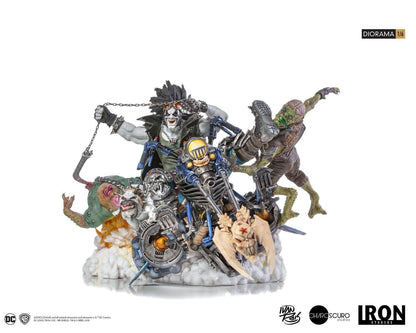 Statue Lobo 1/6 Diorama - Von Ivan Reis - DC Comics