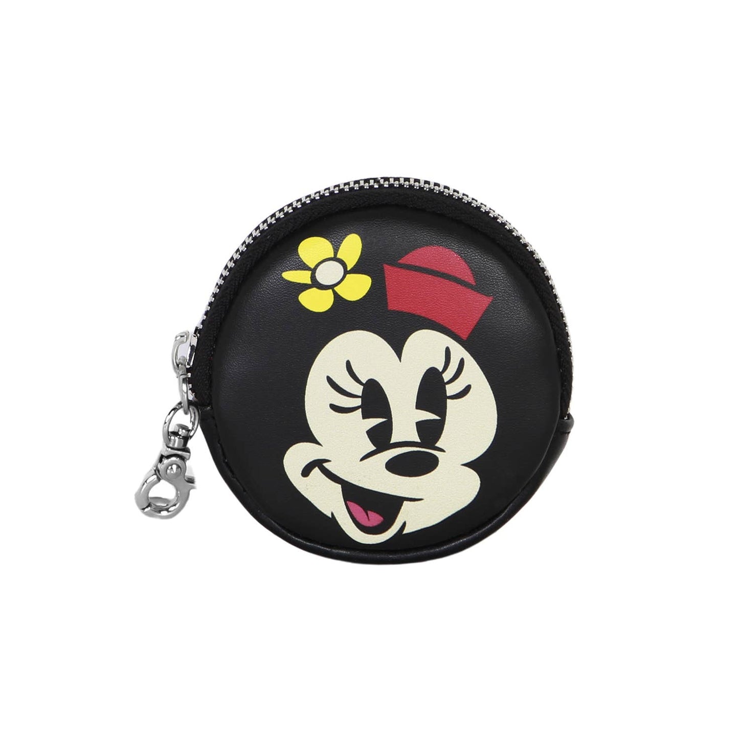 Minnie Mouse Face-Porte-monnaie Cookie, Noir