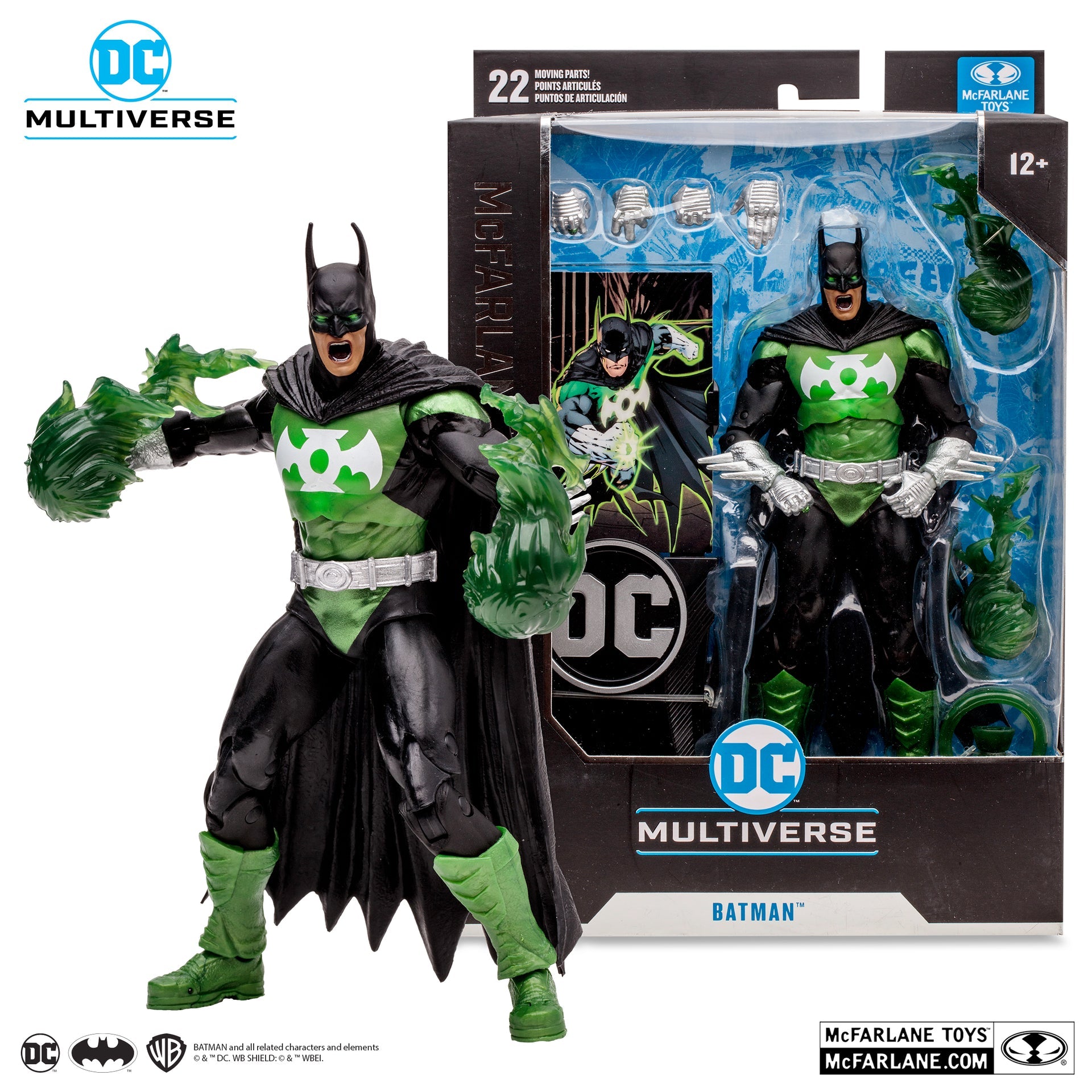 batman as green lantern mcfarlane collector edition 7 mcfarlane toys