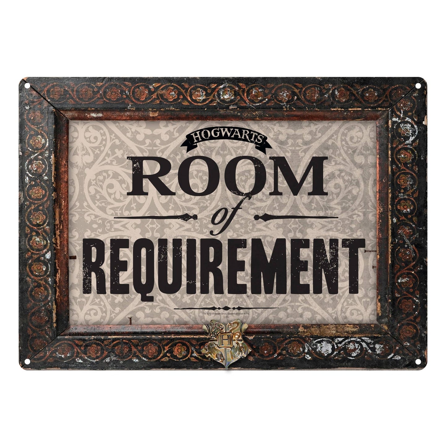 Harry Potter A5 Metal Sign - Room of Requirement