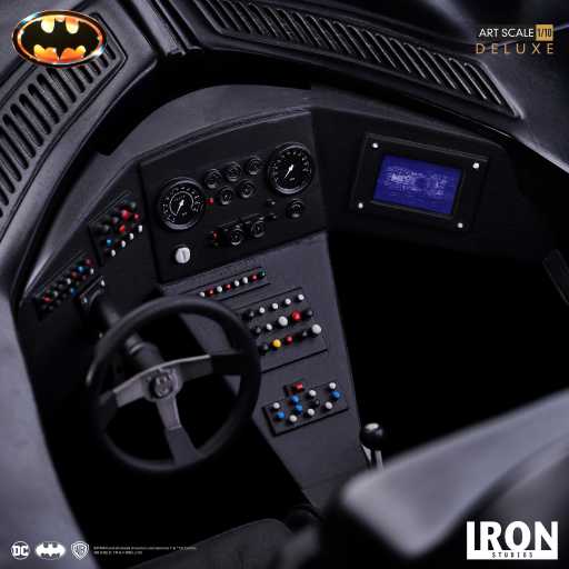 Statue Batman & Batmobil (Deluxe) – Batman 1989 – Art Scale – DC Comics