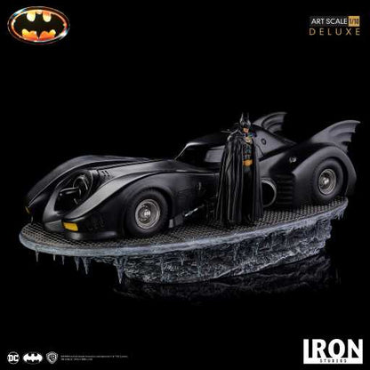 Statue Batman & Batmobil (Deluxe) – Batman 1989 – Art Scale – DC Comics