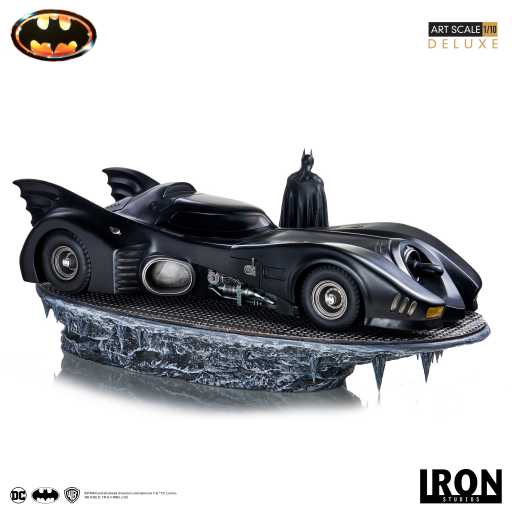 Statue Batman & Batmobil (Deluxe) – Batman 1989 – Art Scale – DC Comics