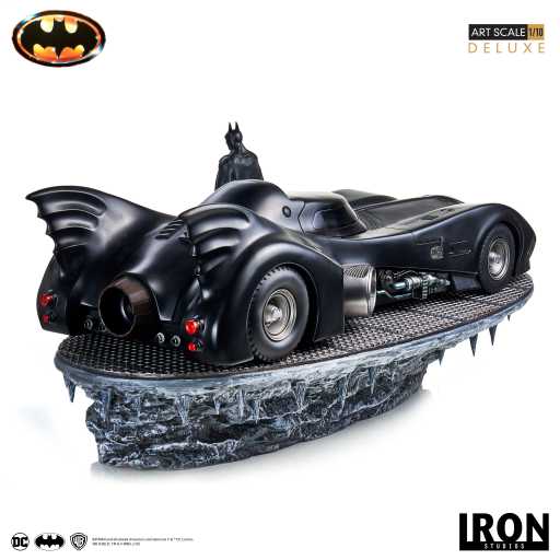 Statue Batman & Batmobil (Deluxe) – Batman 1989 – Art Scale – DC Comics
