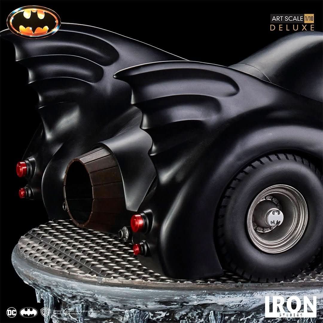 Statue Batman & Batmobil (Deluxe) – Batman 1989 – Art Scale – DC Comics