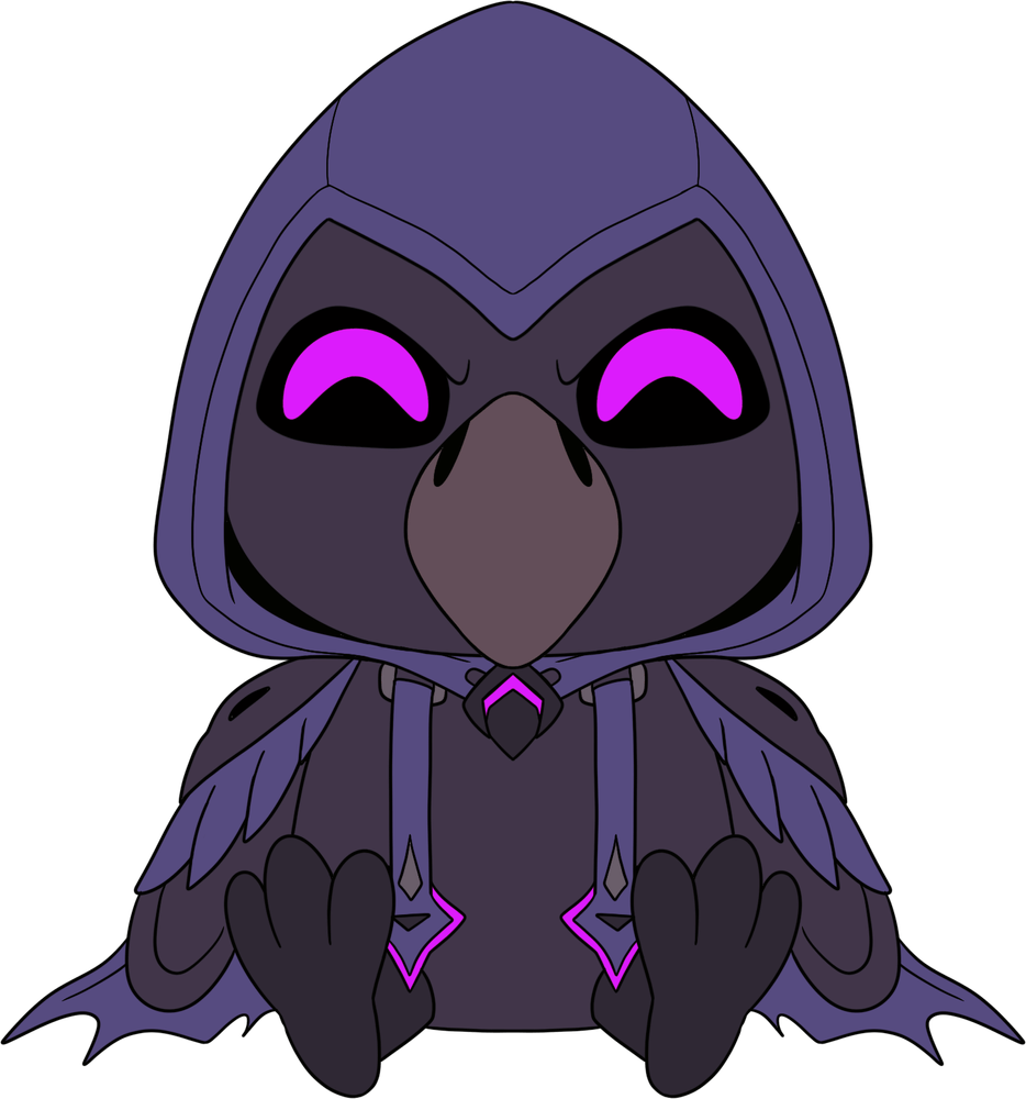 Reaper Rabe Plüschtier (22,86 cm)
