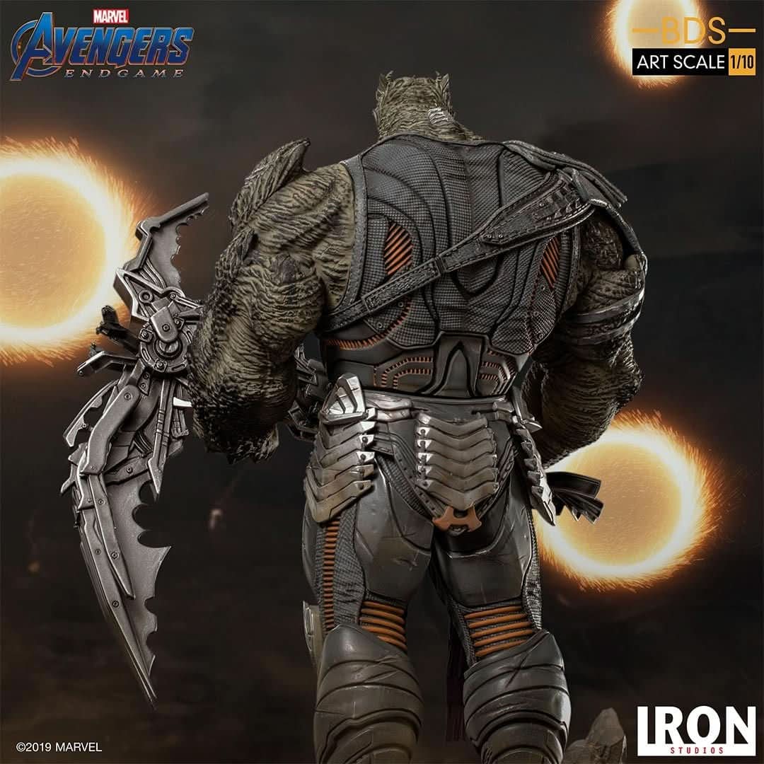 Statue Cull Obsidian Black Order - Avengers: Endgame - Art Scale 1/10 - Marvel Comics