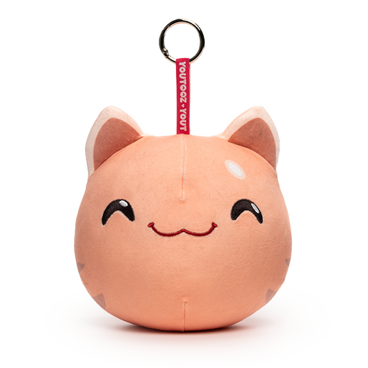 Strahlender Katzen-Schleim-Schlüsselanhänger (12,7 cm)