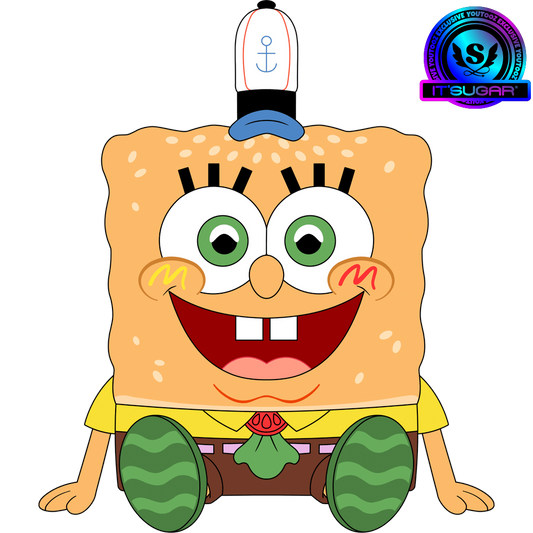 Krabby Patty SpongeBob Plüsch (23 cm)