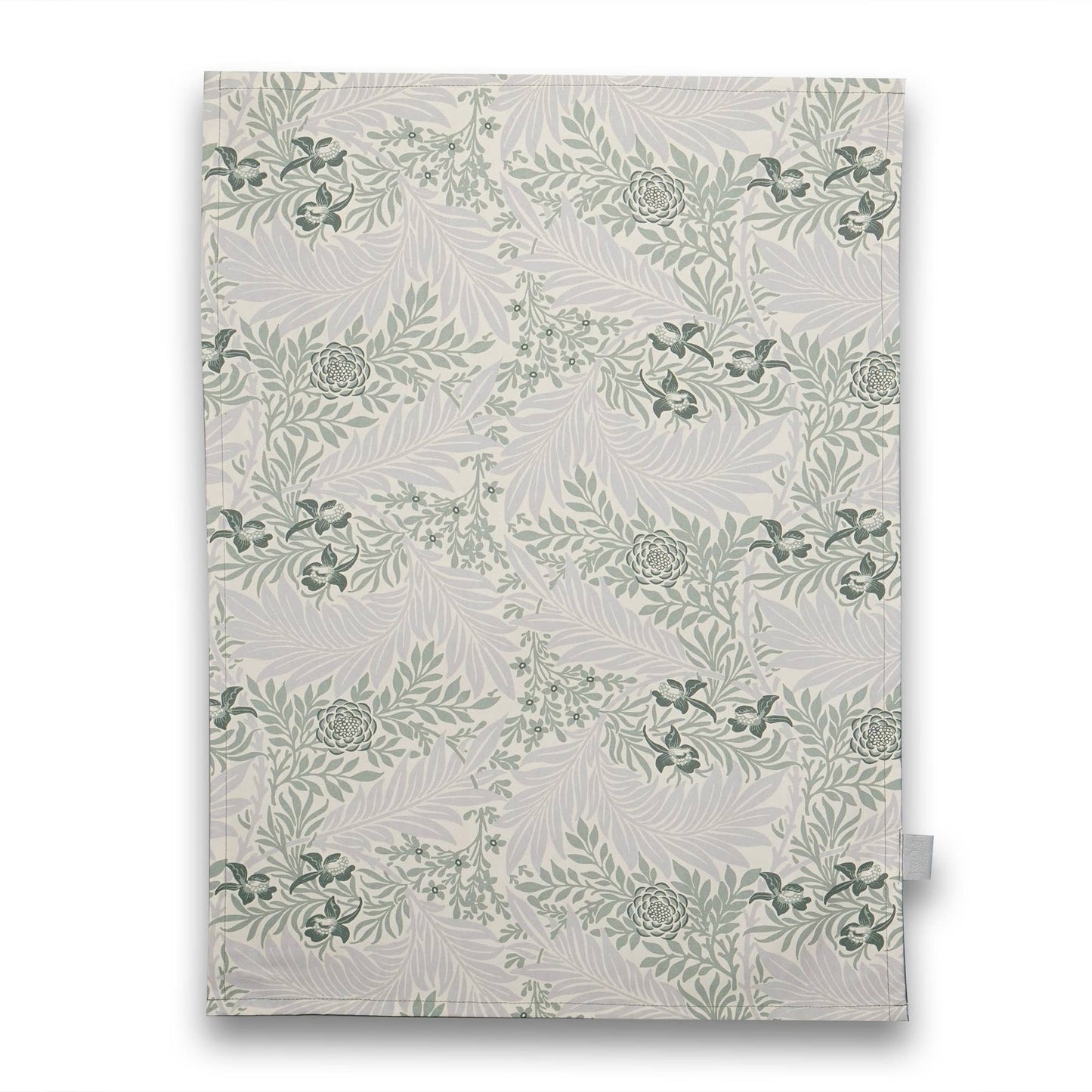 William Morris Tea Towel - ACS Recycled Cotton Larkspur