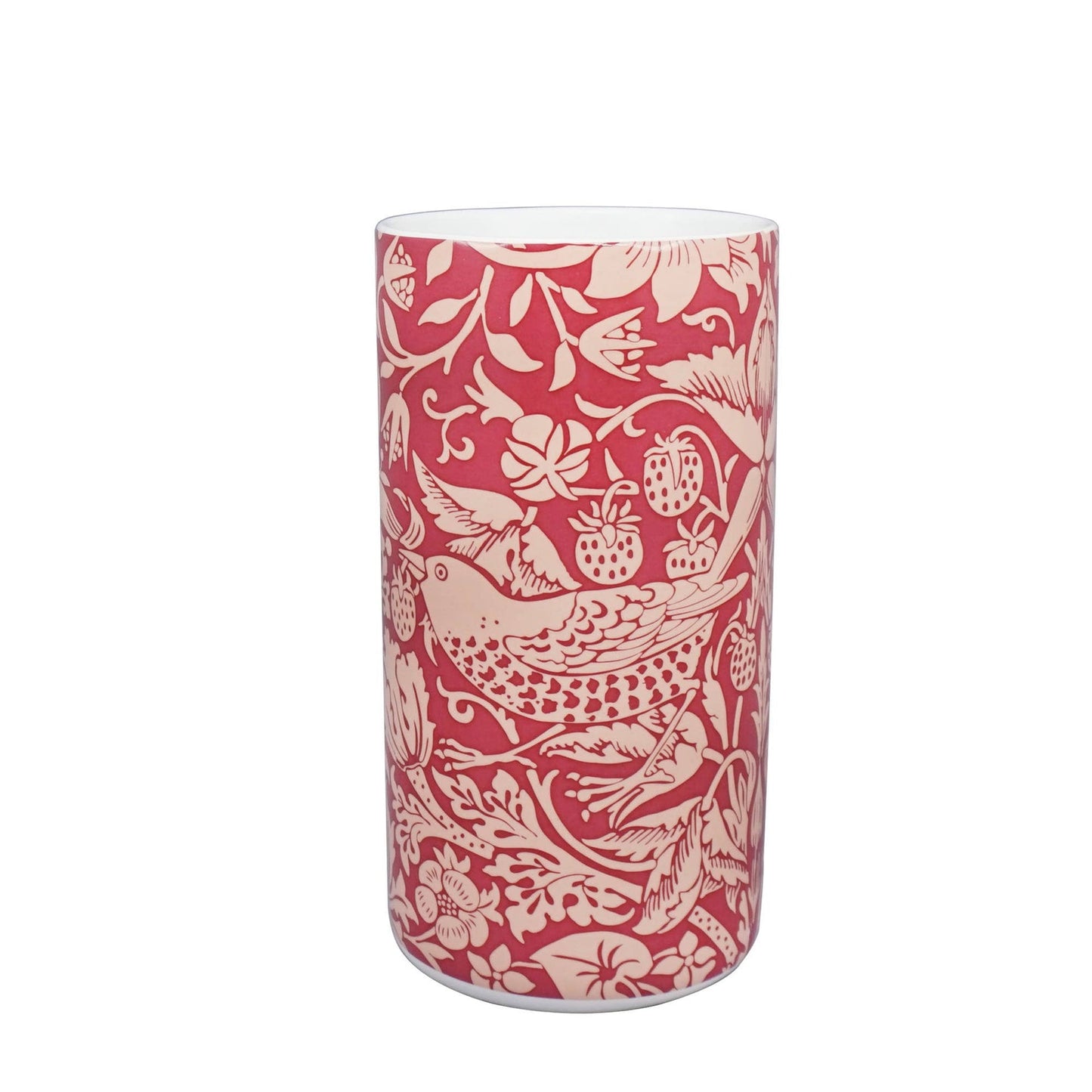 Vase en céramique William Morris - ACS Framboise 14,5 cm