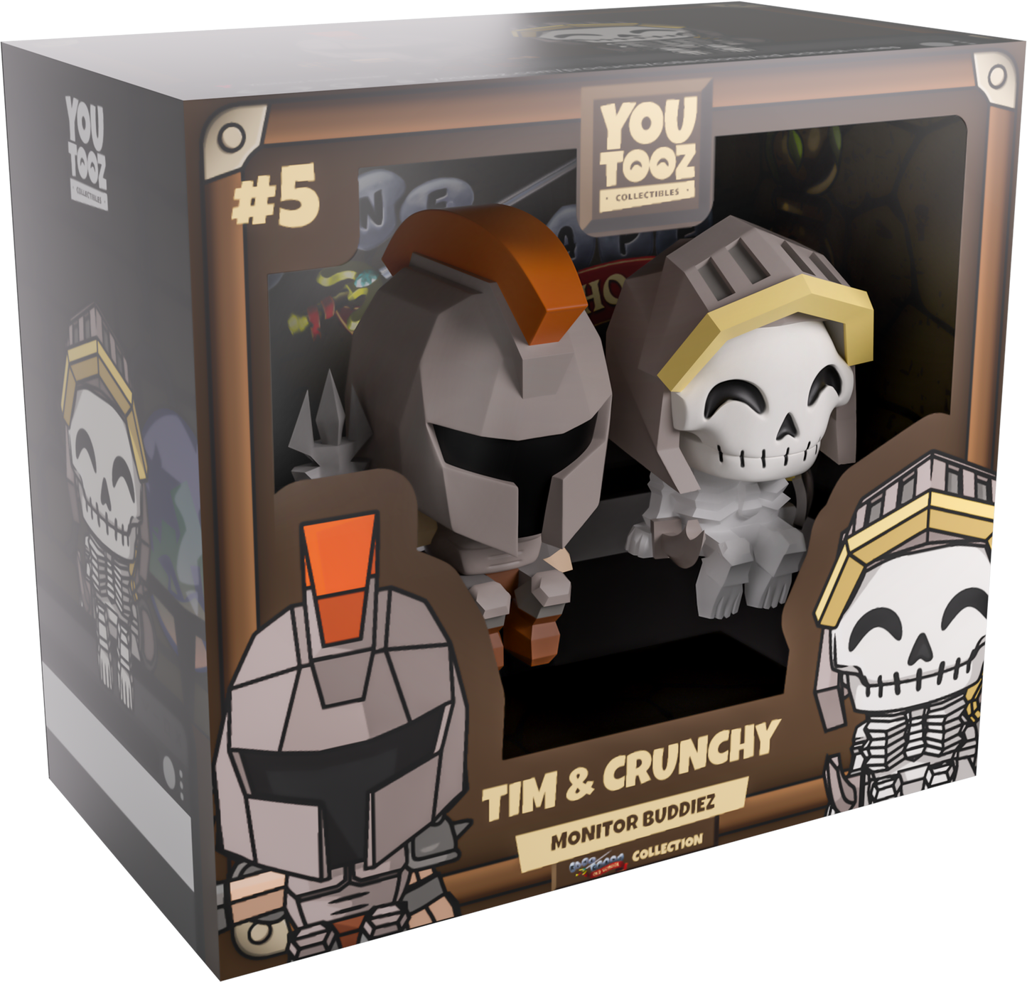 Tim & Crunchy Monitor-Buddies