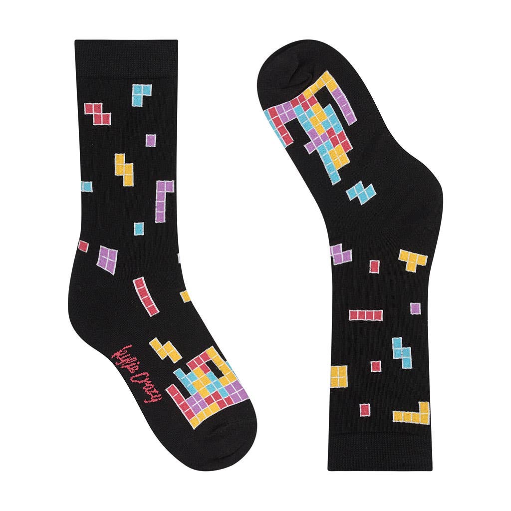 Retro-Gaming-Socken für Kinder