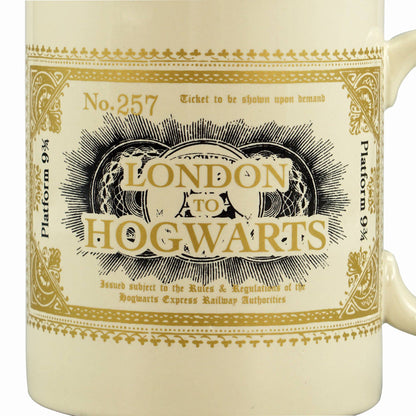 Mug Harry Potter - Billet Londres Poudlard
