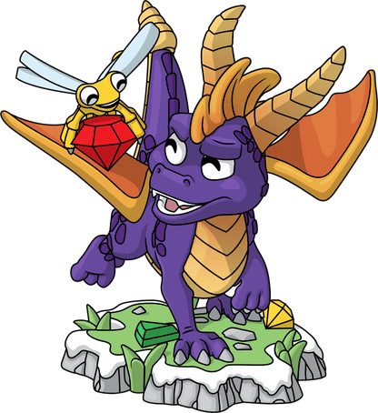 Spyro und Sparx