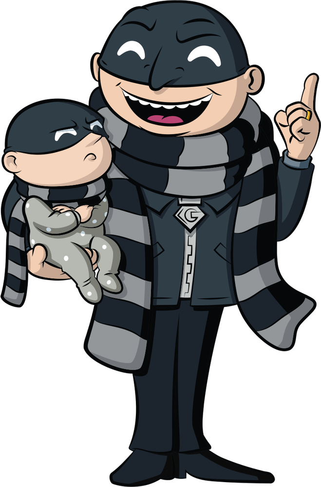 Heist Gru und Baby Gru