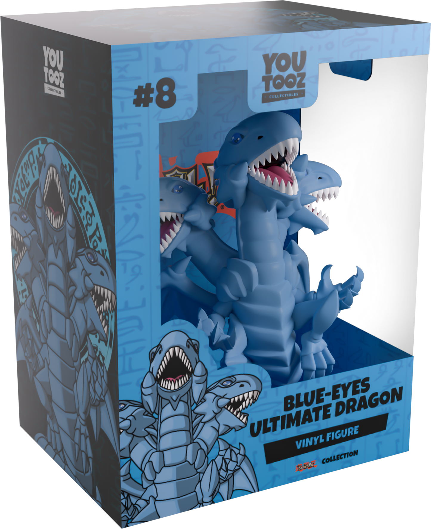 Blauäugiger ultimativer Drache