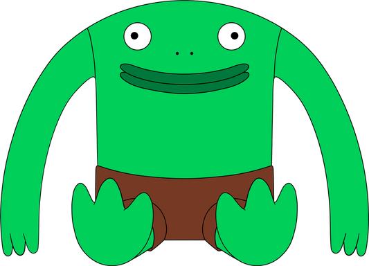 Plüschfrosch (23 cm)