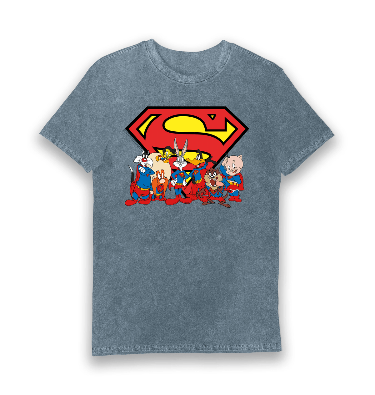 T-shirt adulte Looney Tunes x Superman Eco Wash