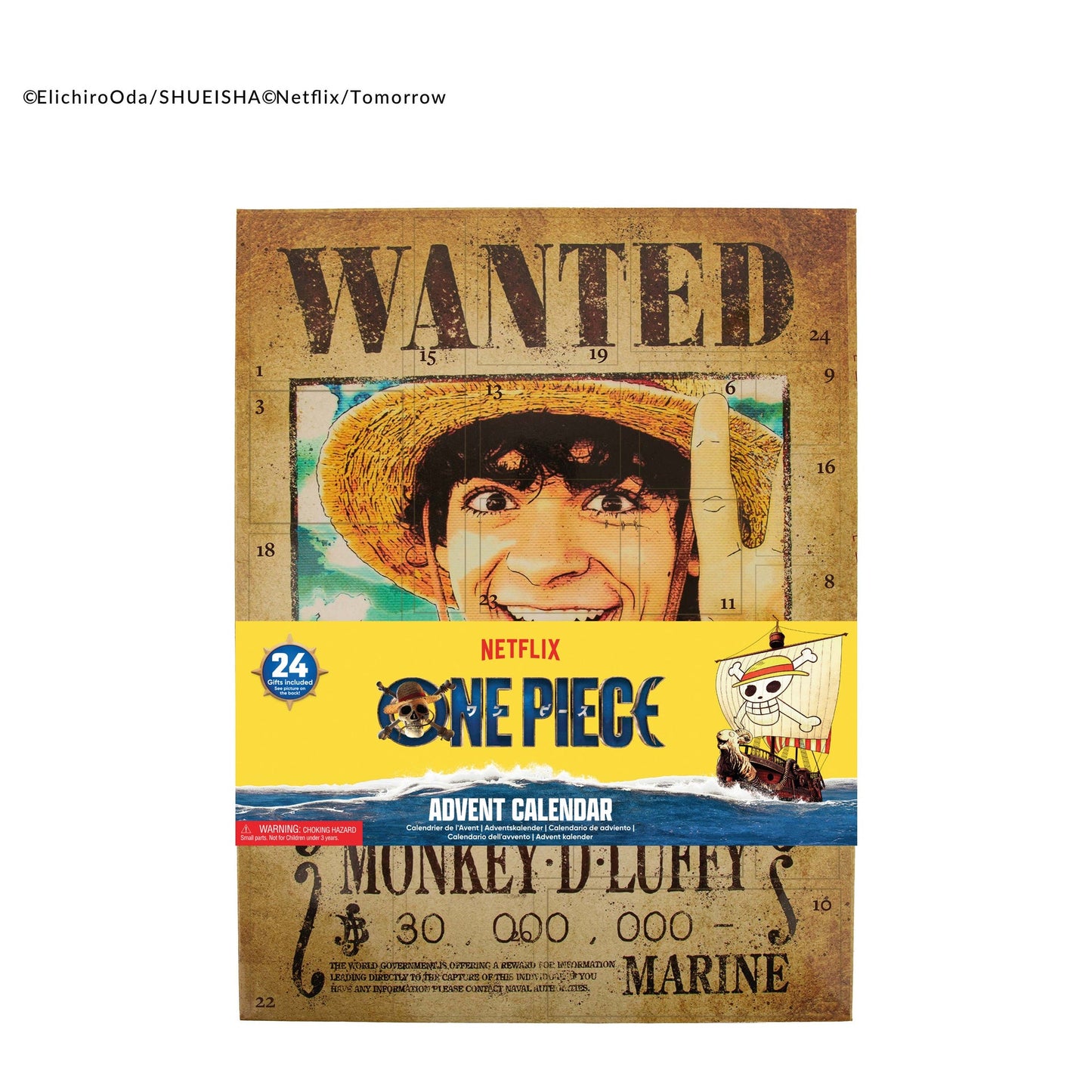 Calendrier de l'Avent One Piece 2025