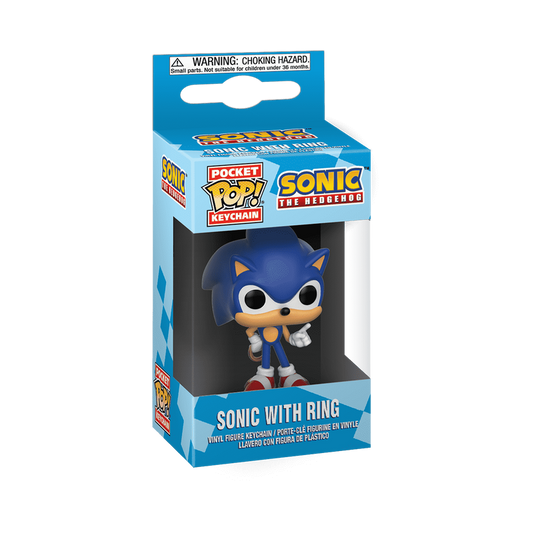 Pop! Schlüsselanhänger Sonic mit Ring