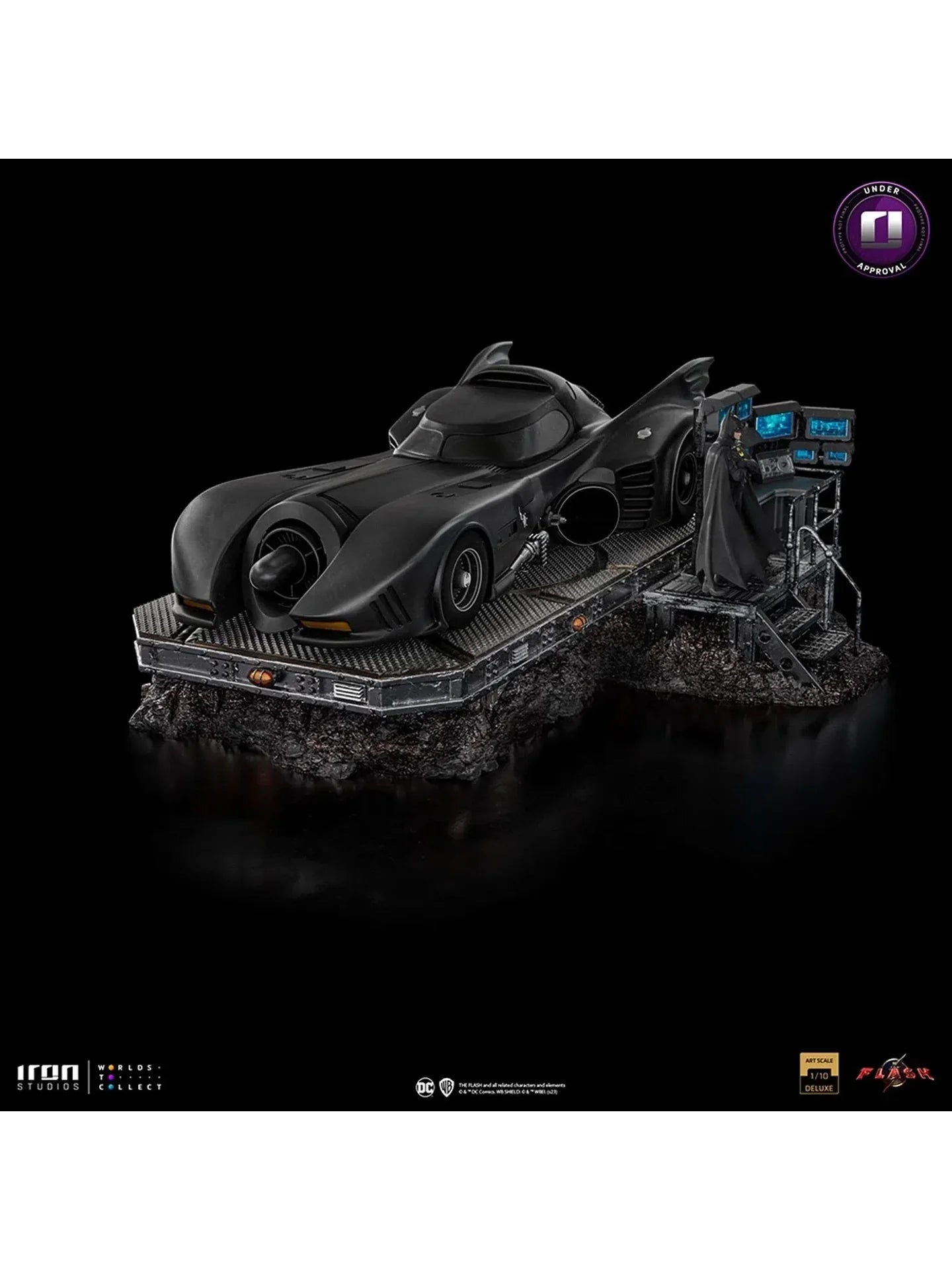 Batmobile - ArtScale Deluxe 1/10 Statymette - The Flash