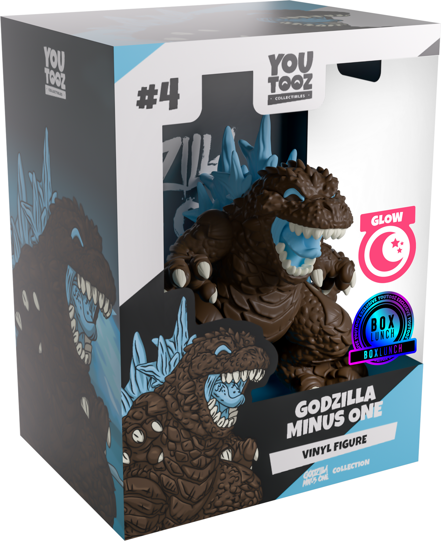 Im Dunkeln leuchtender Godzilla Minus One