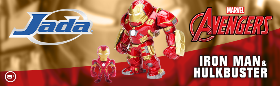 Iron Man und Hulkbuster 