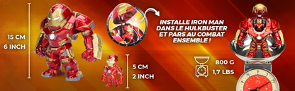 Iron Man und Hulkbuster 