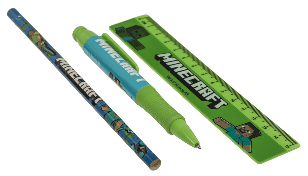 Set de papeterie – Minecraft – vue 5