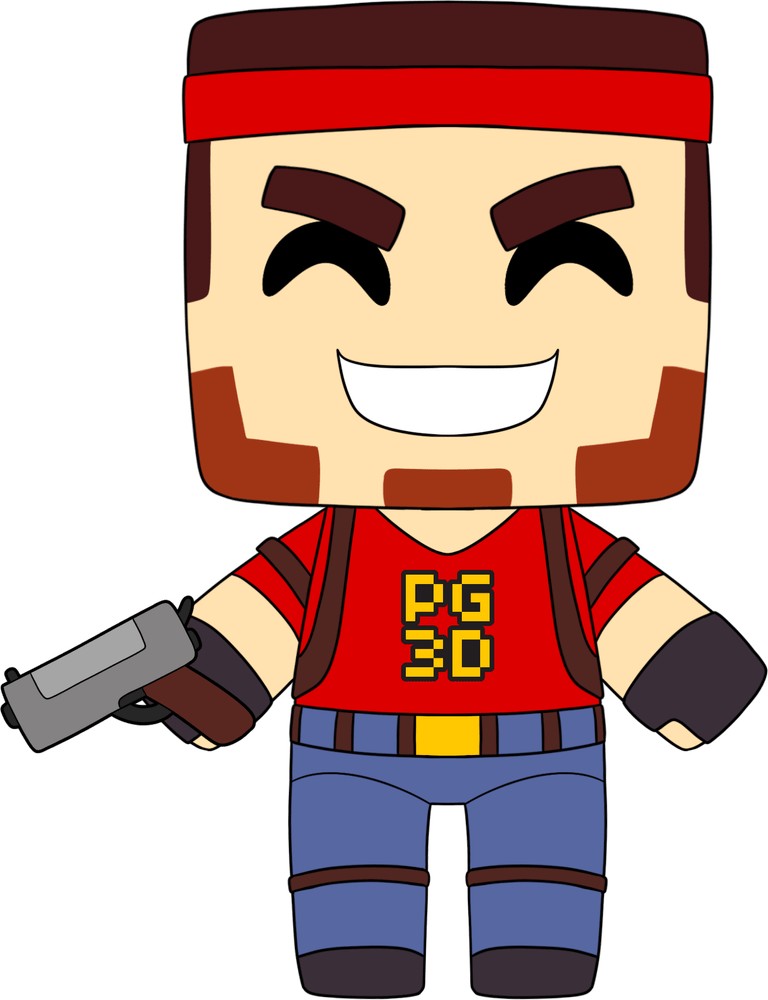 Pixel Gun 3D Plüschtier (23 cm)