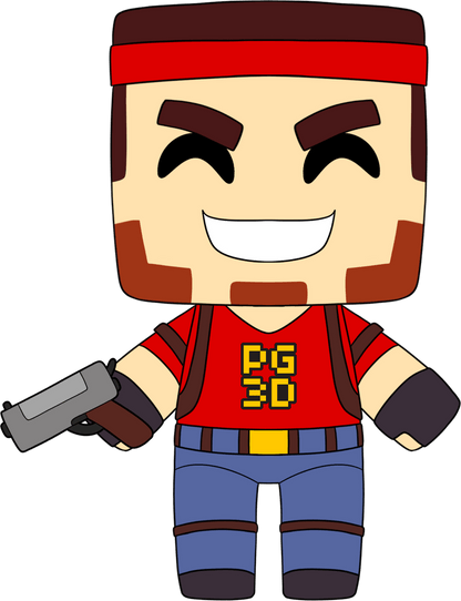 Pixel Gun 3D Plüschtier (23 cm)