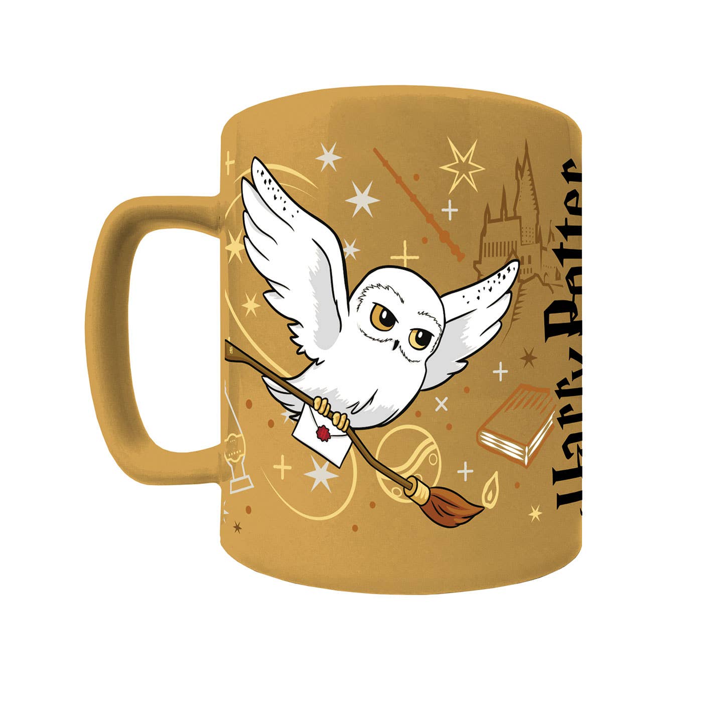 Mug Fuzzy Harry Potter - Hedwige