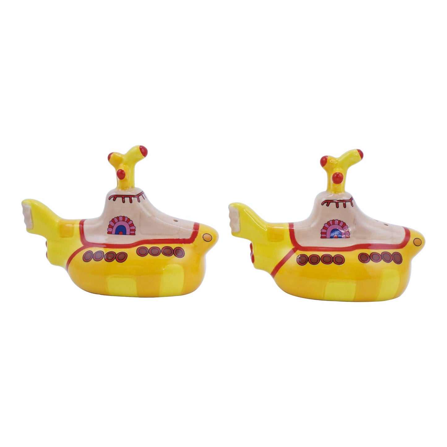 Salière et poivrière en céramique The Beatles - Yellow Submarine