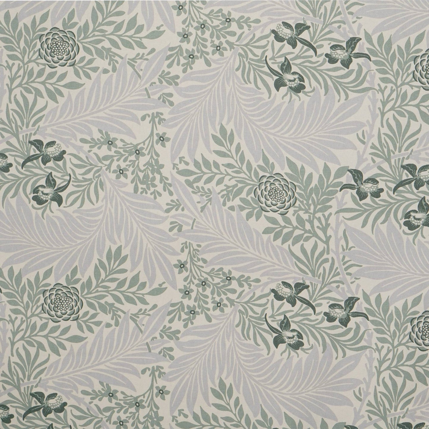 William Morris Tea Towel - ACS Recycled Cotton Larkspur