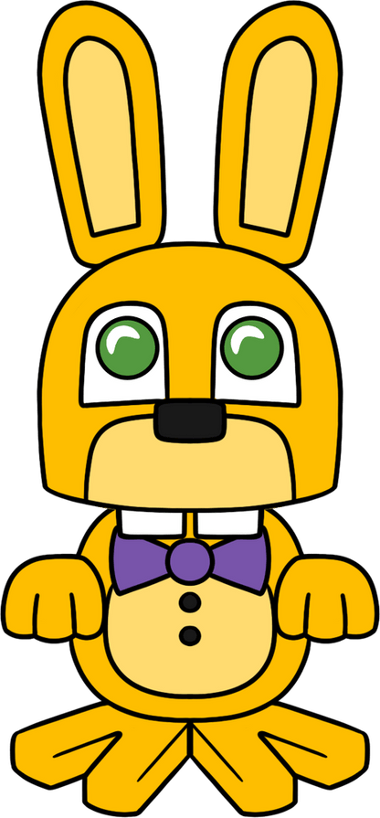 Spring Bonnie Wackel-Pin
