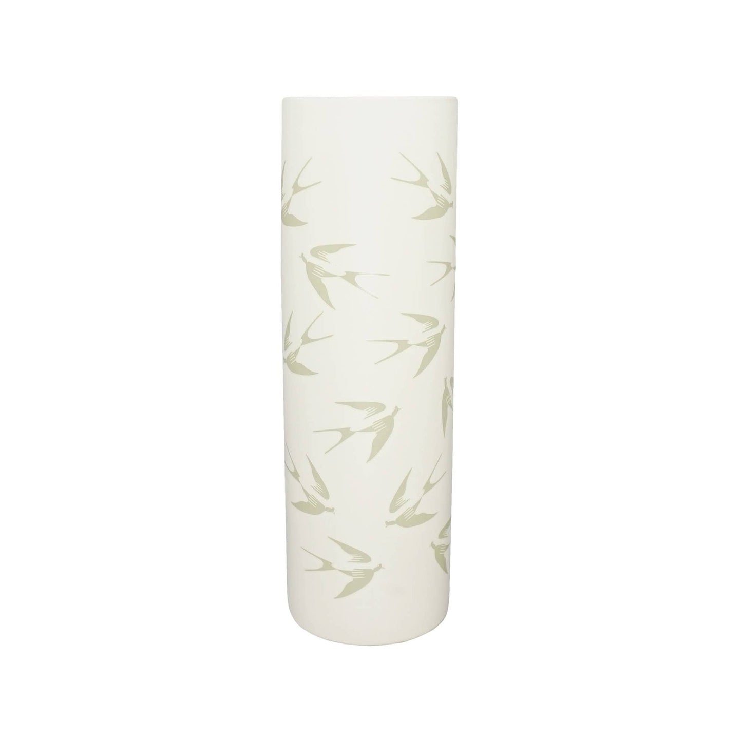 Vase Tube Hirondelles