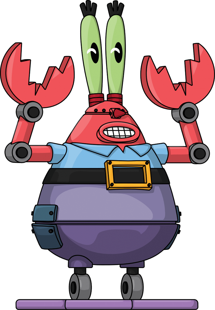 Roboter Mr. Krabs