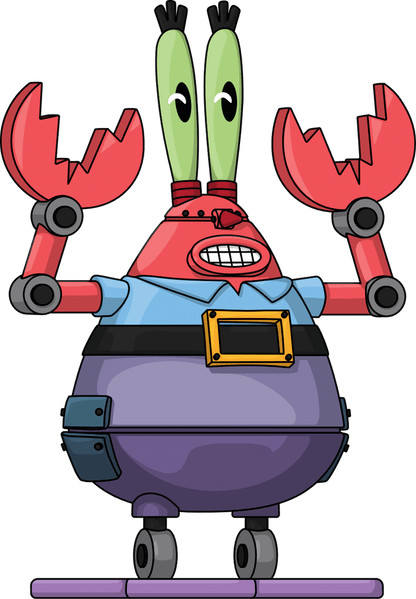 Roboter Mr. Krabs
