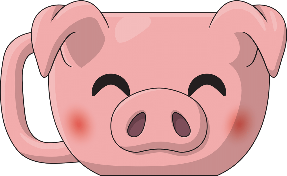 Schweine-Tasse