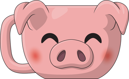 Schweine-Tasse
