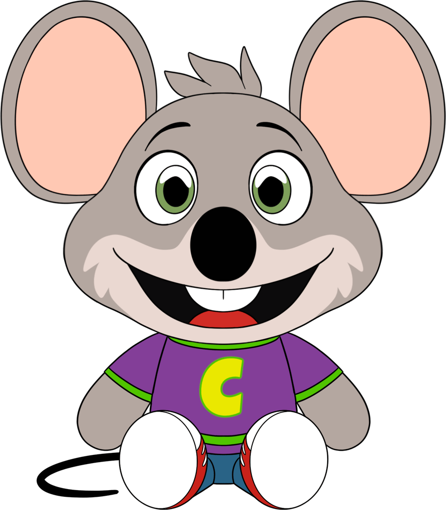 Moderner Chuck E. Cheese Plüsch (23cm)